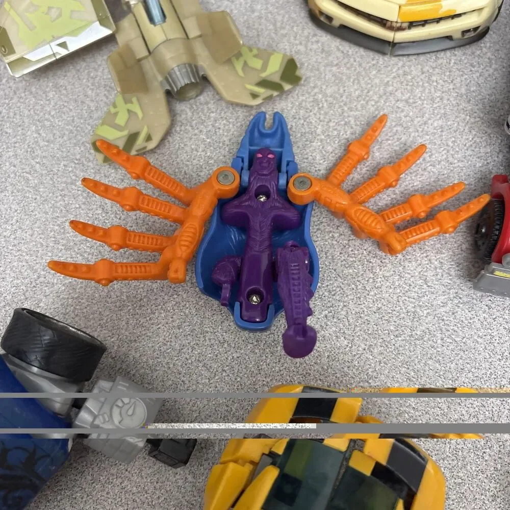 Transformers Lot of Incomplete Figures For Parts Pieces - As Is lot